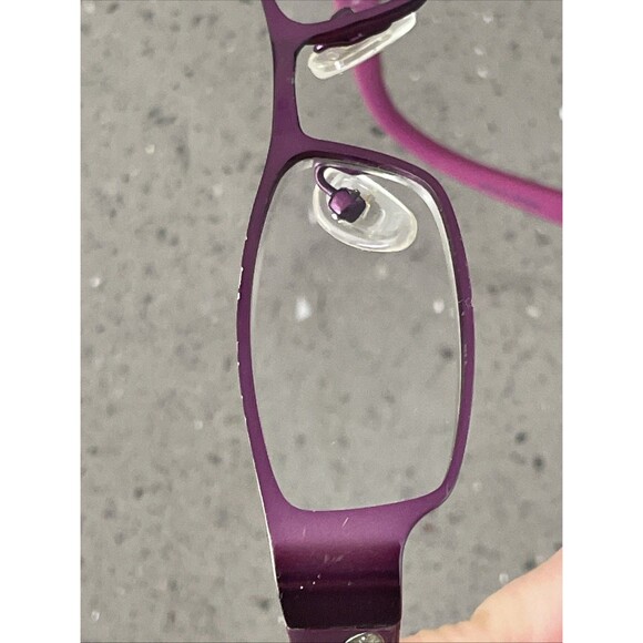 Minimize 5247 PRP 44-18-125 Purple Metal Full Rim Eyeglasses Frames ONLY main image 5